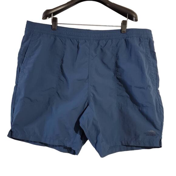 The North Face Mens Adventure Shorts Size XXL Blue Nylon Active Lightweight - Picture 1 of 11